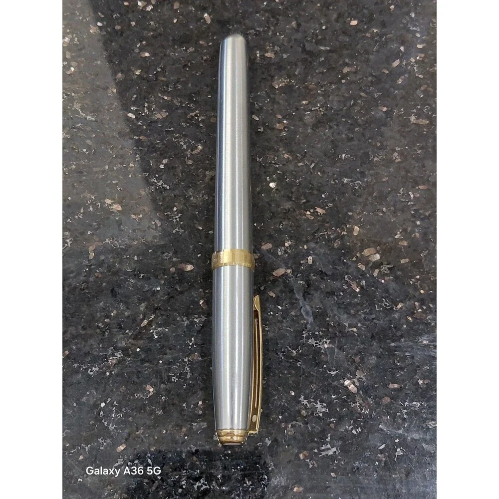 Sheafer gray And Gold  ballpoint pen